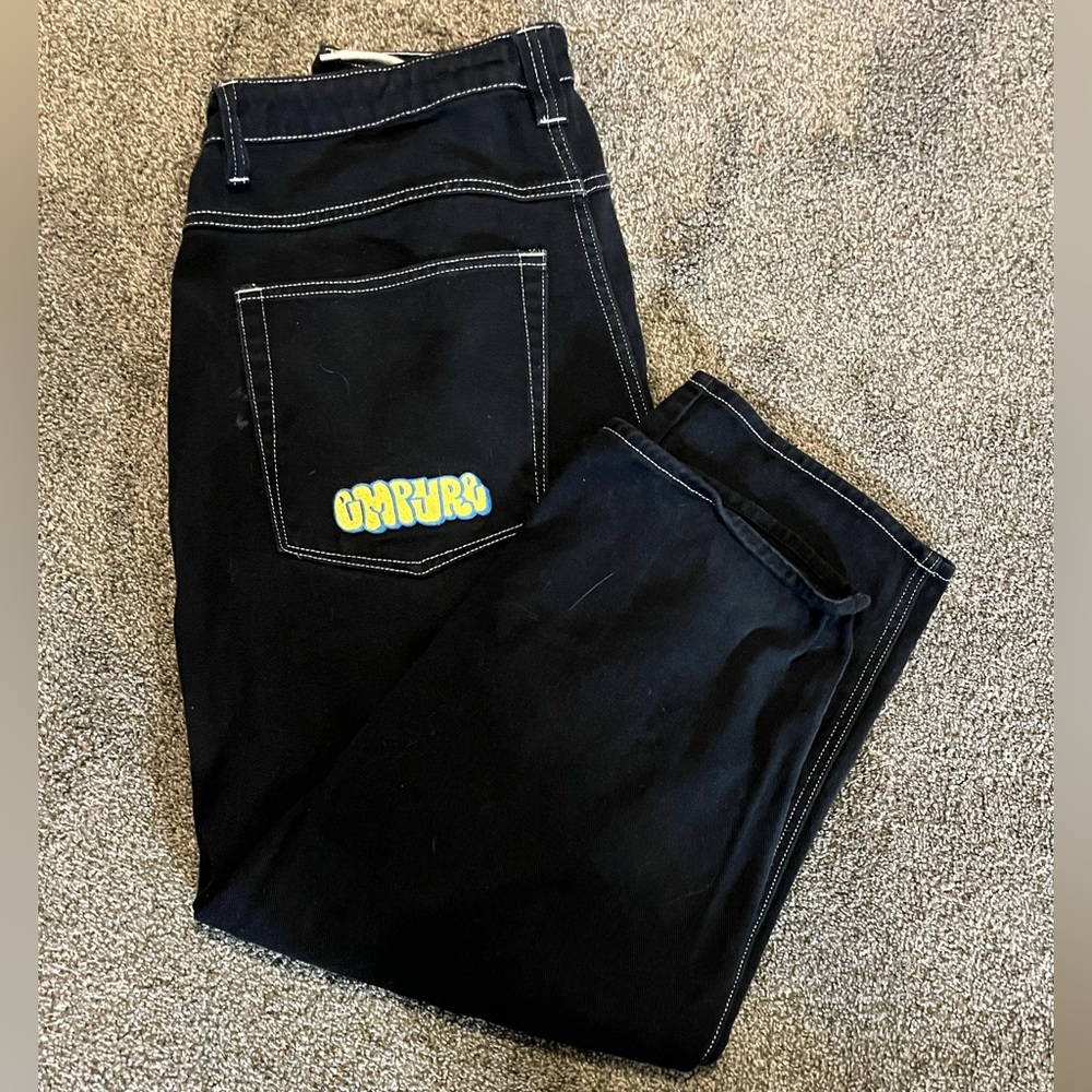 Empyre Black Straight Jeans